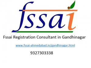 Inforamtion by the Fssai online registration in Gandhinagar